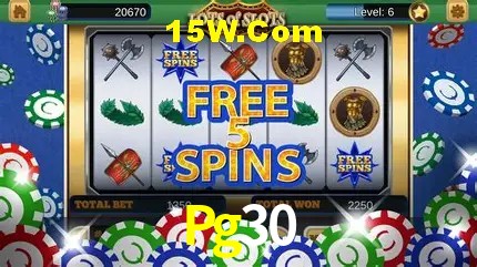 Jogos de Slot Pg30